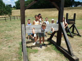 Camp de siège médiéval