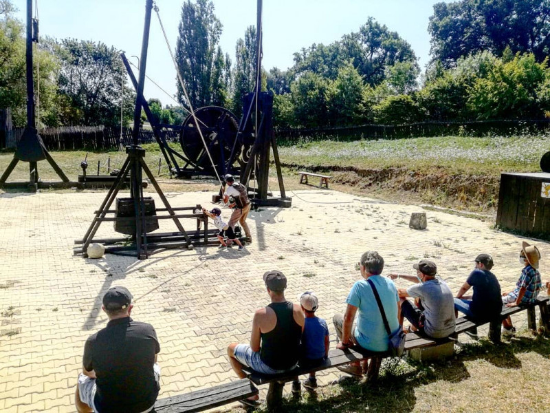 Camp de siège médiéval